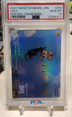 2022 Weiss Schwarz Japanese Luca PXR/ S94 Pixar Rare #99 PSA 10 - Image 2