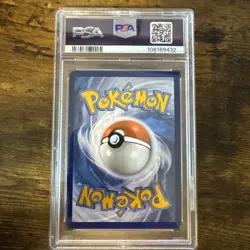 2023 POKEMON SWORD & SHIELD CROWN ZENITH #GG40 FULL ART/GLACEON VSTAR PSA 9 - Image 2