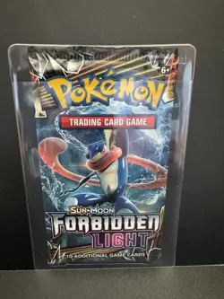 Pokemon TCG - Sun & Moon Forbidden Booster Pack Factory Sealed Greninja Art - Image 1