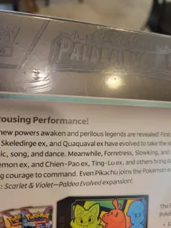 Pokemon Center EXCLUSIVE Paldea Evolved Elite Trainer Box ETB SEALED - Image 4