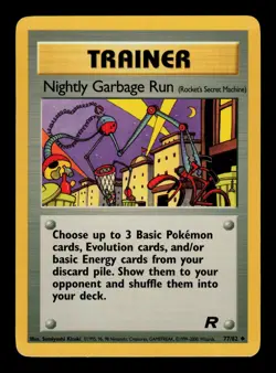 Nightly Garbage Run 77/82 - LP - Team Rocket, WOTC Pokemon - Image 1