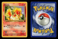 Ponyta 64/82 - MP - Team Rocket, WOTC Pokemon - Image 3