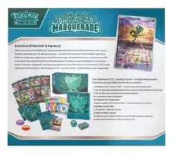 Pokemon TCG Scarlet and Violet Twilight Masquerade Elite Trainer Box - Image 2