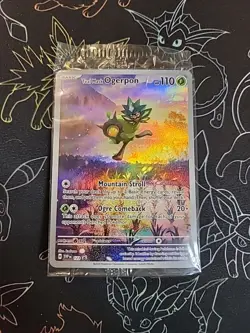 Teal Mask Ogerpon 123 Black Star Promo Pokemon TCG - SEALED - Image 1
