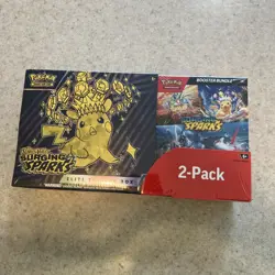 Pokemon TCG Scarlet &Violet Surging Sparks Elite Trainer box + Booster Bundle - Image 1