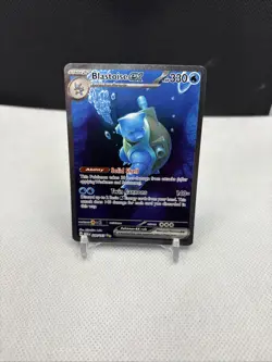 Pokemon 151 Blastoise SIR and Charizard Ex SIR Lot of 2 - Image 1