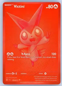 2025 Pokemon Black Bolt White Flare Victini 171/086 English - Image 1