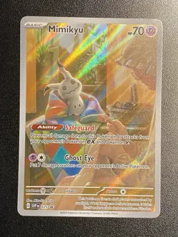 Mimikyu Promo 075 English - S&V Black Star Promo Pokemon TCG - NM - Free Ship - Image 2