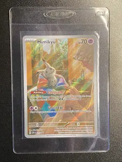 Mimikyu Promo 075 English - S&V Black Star Promo Pokemon TCG - NM - Free Ship - Image 4