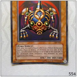 Jigen Bakudan - SDP-012 - Common Unlimited Yugioh - Image 2