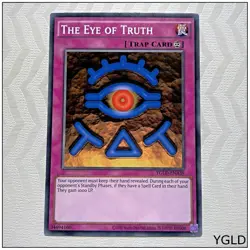 The Eye of Truth - YGLD-ENA39 - Common Unlimited Yugioh - Image 1