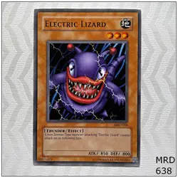 Electric Lizard - MRD-048 - Common Unlimited Yugioh - Image 1
