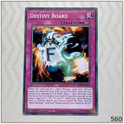 Destiny Board - LDS3-EN018 - Common 1st Edition Yugioh - Image 1