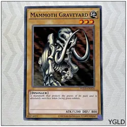 Mammoth Graveyard - YGLD-ENA16 - Common Unlimited Yugioh - Image 1