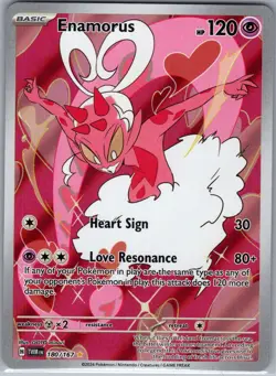 Enamorus 180/167 - Twilight Masquerade - Pokemon Card - NM - Illustration Rare - Image 1