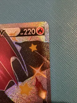 Pokemon Shiny Charizard V 079/073 Champions Path Secret Rare Full Art Card NM - Image 4
