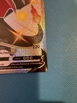 Pokemon Shiny Charizard V 079/073 Champions Path Secret Rare Full Art Card NM - Image 5