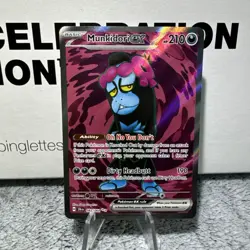 Pokemon Card - Munkidori ex 083/064 Sv: Shrouded Fable Holo Near Mint - Image 1