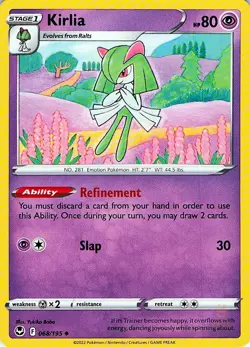 Kirlia 068/195 Silver Tempest - MID ERA - Pokemon NM - Image 1