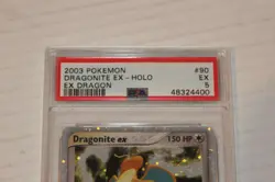 Pokemon: Dragonite ex - 90/97 Ultra-Rare Ex Dragon Holo Card PSA Graded 5 - Image 2