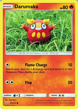 Darumaka 23/214 Unbroken Bonds - MID ERA - Pokemon NM - Image 1