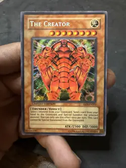 Yu-Gi-Oh the Creator EEN-ENSE2 Secret Rare Limited Edition - Image 1