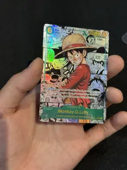 2025 One Piece Monkey D Luffy Manga Alt Art - OP13-118 Carrying On His Will - Image 2