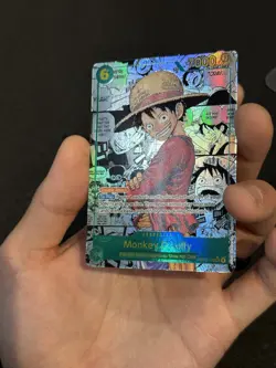 2025 One Piece Monkey D Luffy Manga Alt Art - OP13-118 Carrying On His Will - Image 3