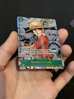 2025 One Piece Monkey D Luffy Manga Alt Art - OP13-118 Carrying On His Will - Image 4