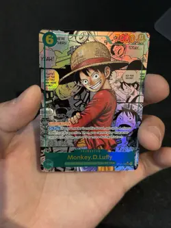 2025 One Piece Monkey D Luffy Manga Alt Art - OP13-118 Carrying On His Will - Image 5