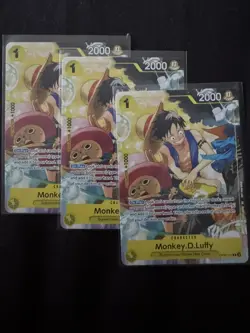Monkey.D.Luffy OP10-111 x3 (Welcome Pack 2026 Vol.1) One Piece TCG Promo NM - Image 1