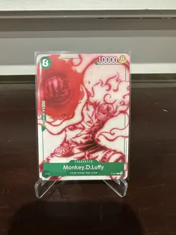 One Piece Card Game- Monkey.D.Luffy P-061 Gear 5 Luffy Promo English - Image 1