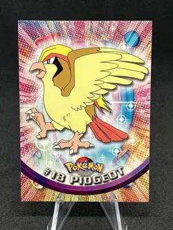 Pokemon Card - Pidgeot #18 - Topps Series 1 - Black Logo - Image 1