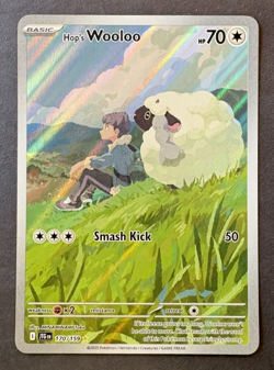 Hop's Wooloo 170/159 Illustration Rare Holo Journey Together Pokemon Card - Image 1