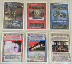 Star Wars CCG First Anthology Preview Card Set 6 Cards Decipher Games - Image 1