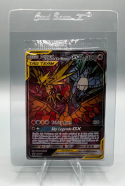 Sealed Moltres Zapdos Articuno TAG TEAM GX SM210 Promo Holo Pokemon TCG Card - Image 1