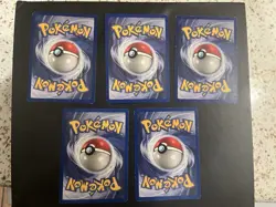 Pokemon TCG vintage card lot (7 English and 3 Japanese) - Image 2