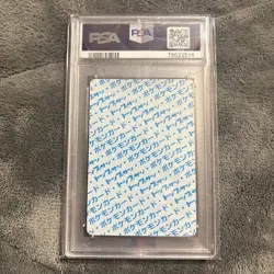 MEOWTH 1995 POKEMON JAPANESE TOPSUN BLUE BACK CARD #52 PSA 9 - Image 2