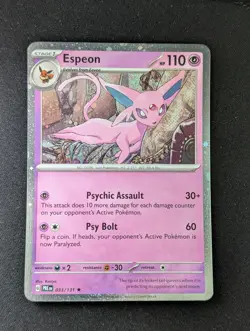 Espeon - (Cosmos Holo) 033/131 Rare Miscellaneous Cards & Products Holo MCAP - Image 1