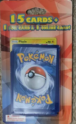 POKEMON MYSTERY PACK 15 Cards + 1 Foil Card & 1 Online Card Factory Sealed - Image 1