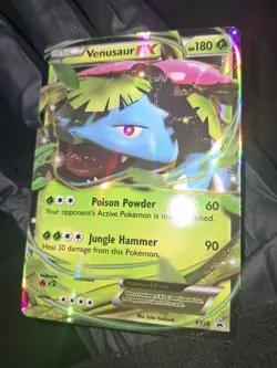 Venusaur EX XY28 Black Star Promo NM Holo Pokemon TCG Grass EX Card - Image 1