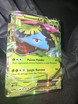 Venusaur EX XY28 Black Star Promo NM Holo Pokemon TCG Grass EX Card - Image 2