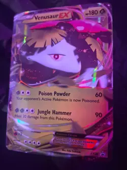 Venusaur EX XY28 Black Star Promo NM Holo Pokemon TCG Grass EX Card - Image 4