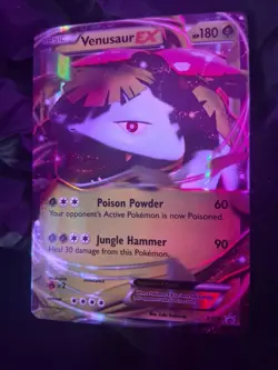 Venusaur EX XY28 Black Star Promo NM Holo Pokemon TCG Grass EX Card - Image 5