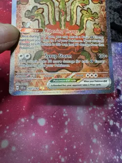 Hydrapple EX Stellar Crown Pokemon TCG Card 167/142 EX NM Condition - Image 3
