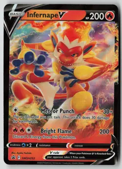 Pokemon TCG SWSH: Sword & Shield Promo Cards #SWSH252 Infernape V - Image 1