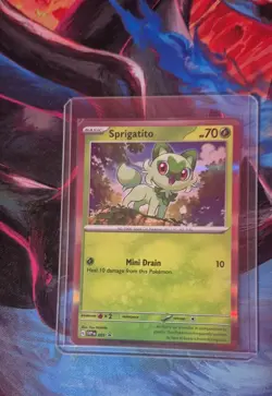 Sprigatito 001 Sv: Scarlet & Violet Promo Cards Holo - Image 1