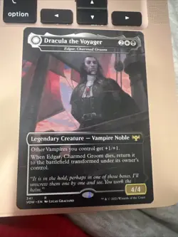Dracula the Voyager - Edgar, Charmed Groom Innistrad: Crimson Vow Regular Mtg - Image 1