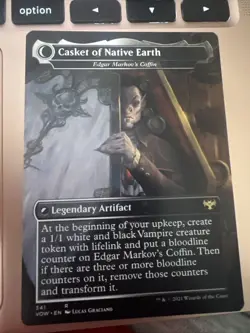 Dracula the Voyager - Edgar, Charmed Groom Innistrad: Crimson Vow Regular Mtg - Image 2