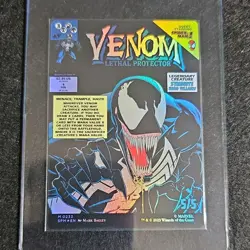 MTG Marvel Eddie Brock + Venom Lethal Protector Legendary Foil SPM M0233 2025 - Image 2